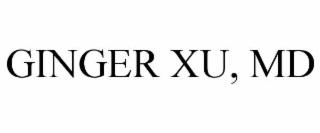 ginger xu, md