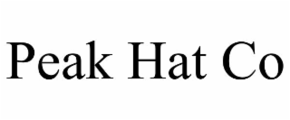 peak hat co