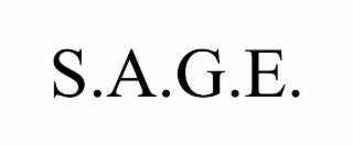 s.a.g.e.