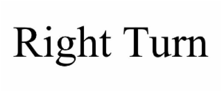right turn