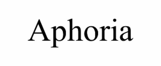 aphoria