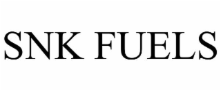 snk fuels