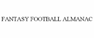 fantasy football almanac
