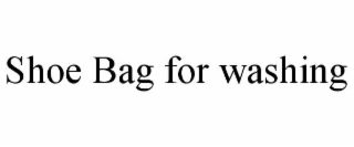 shoe bag for washing