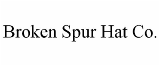 broken spur hat co.