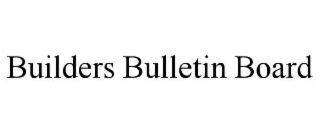builders bulletin board