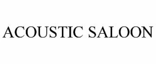 acoustic saloon