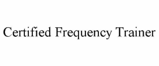 certified frequency trainer
