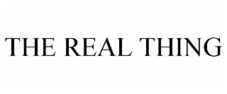 the real thing