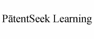 pĀtentseek learning