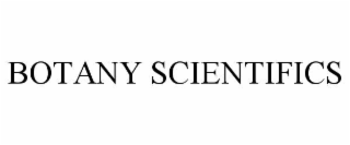 botany scientifics