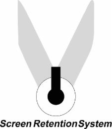 v screen retention system