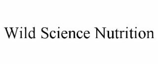 wild science nutrition