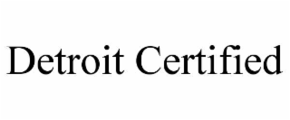 detroit certified