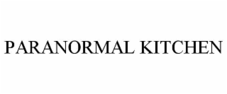 paranormal kitchen