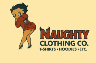 naughty clothing co. t-shirts hoodies . etc.