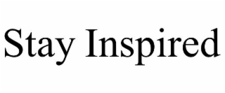 stay inspired