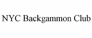 nyc backgammon club