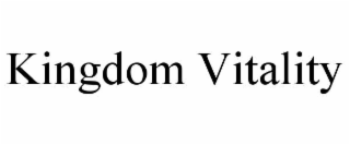kingdom vitality