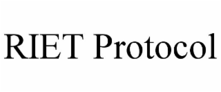riet protocol