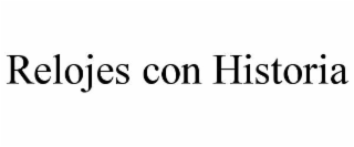 relojes con historia