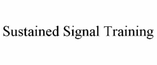 sustained signal training