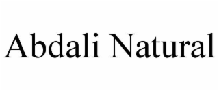 abdali natural