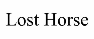 lost horse