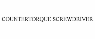 countertorque screwdriver