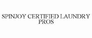 spinjoy certified laundry pros