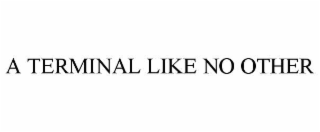 a terminal like no other