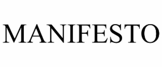 manifesto
