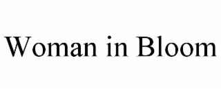 woman in bloom
