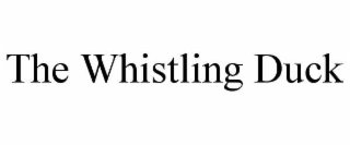 the whistling duck