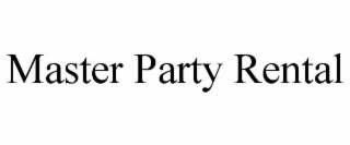 master party rental