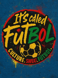 it's called futbol culture. sweat. fÚtbol.