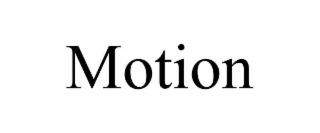 motion
