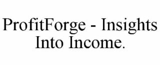 profitforge - insights into income.