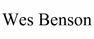 wes benson