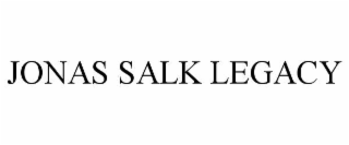 jonas salk legacy