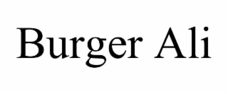 burger ali