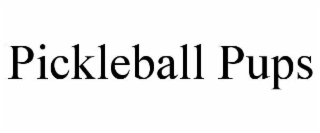 pickleball pups