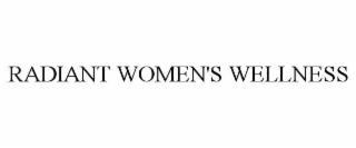 radiant women's wellness