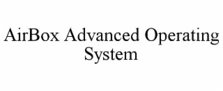airbox advanced operating system