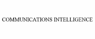 communications intelligence