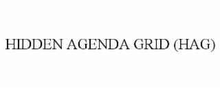 hidden agenda grid (hag)