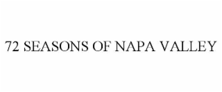 72 seasons of napa valley