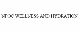 npoc wellness and hydration