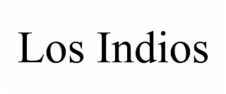 los indios