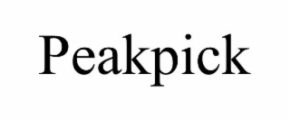 peakpick